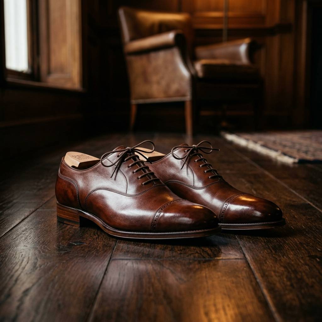 Mahogany Oxford Shoes