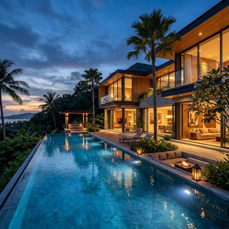 Villa Tropical Pool